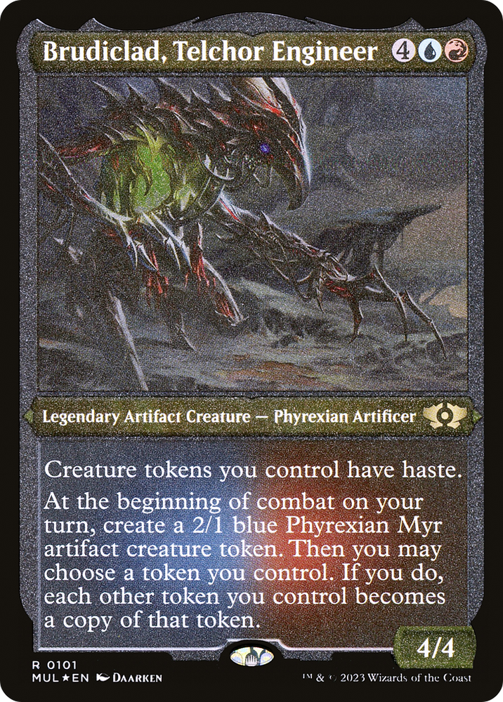 Brudiclad, Telchor Engineer (Foil Etched) [Multiverse Legends] - PokeCharles PokeStore