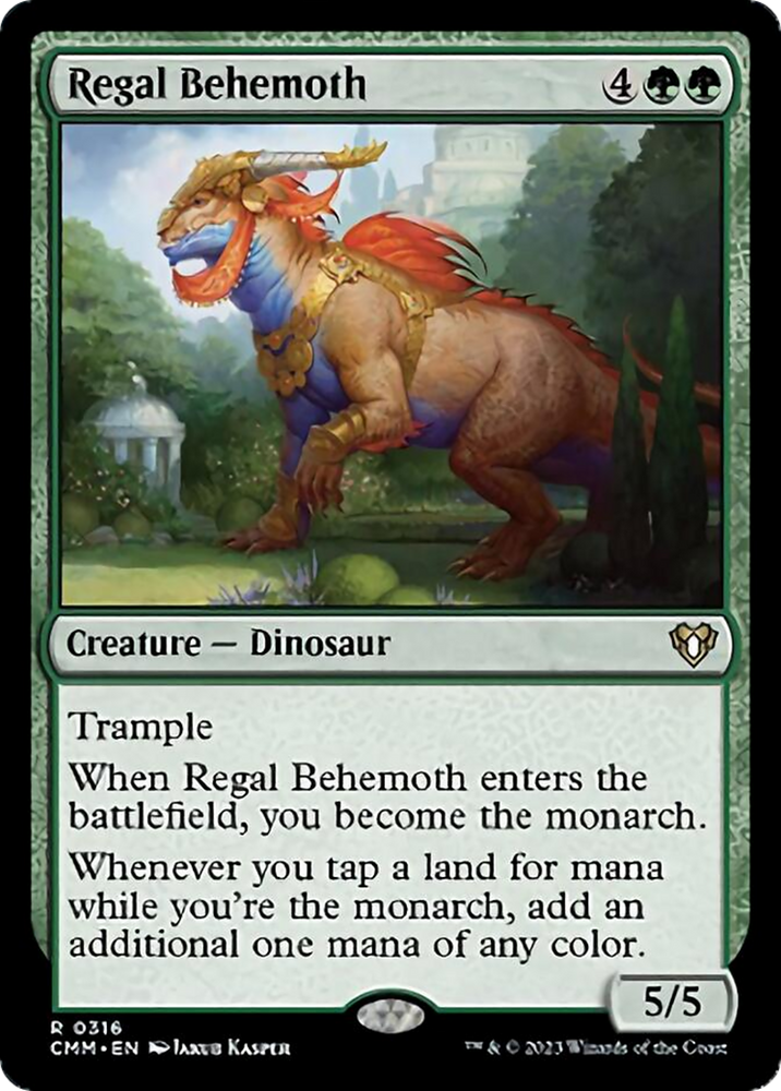 Regal Behemoth [Commander Masters] - PokeCharles PokeStore