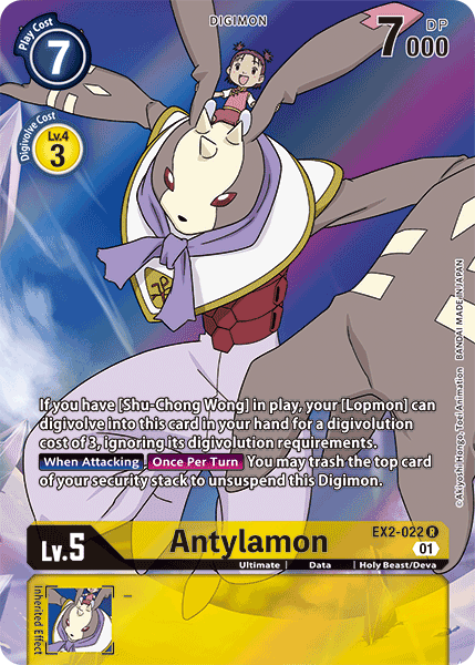 Antylamon [EX2-022] (Alternate Art) [Digital Hazard] - PokeCharles PokeStore