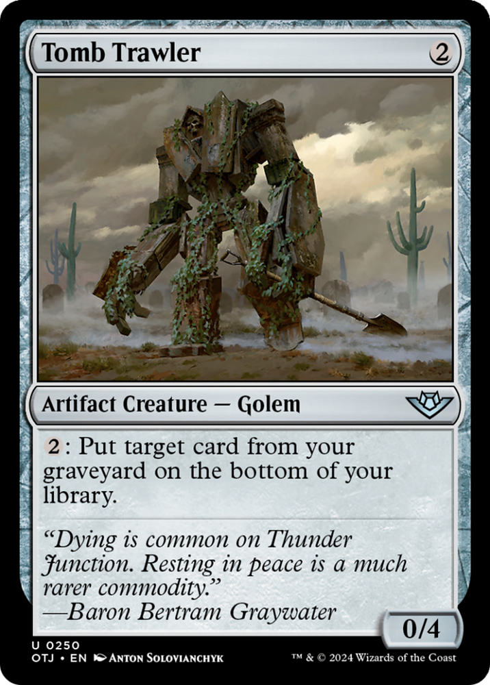 Tomb Trawler [Outlaws of Thunder Junction] - PokeCharles PokeStore