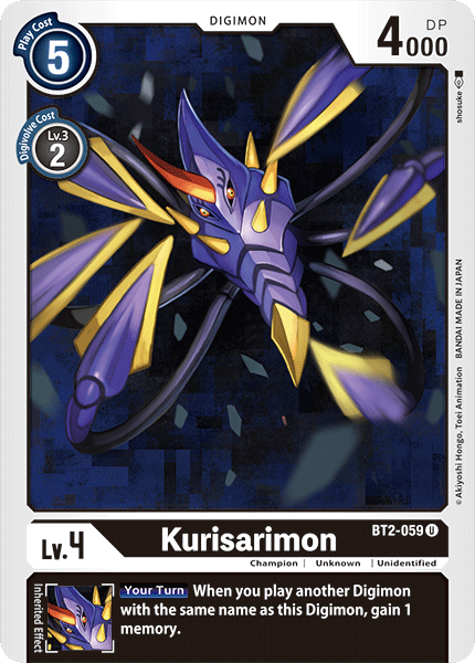 Kurisarimon [BT2-059] [Release Special Booster Ver.1.0] - PokeCharles PokeStore