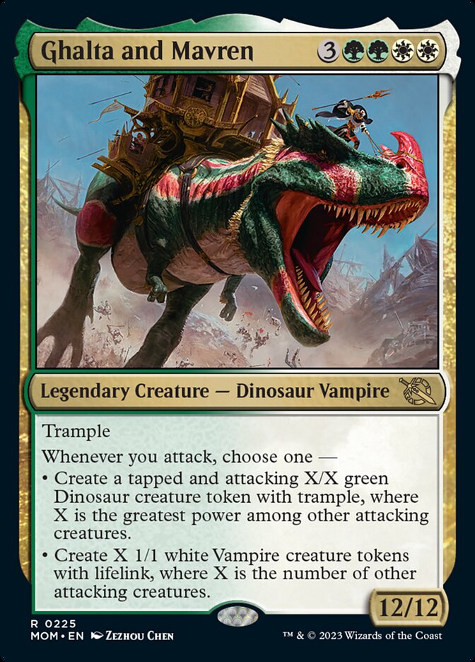 Ghalta and Mavren [March of the Machine] - PokeCharles PokeStore