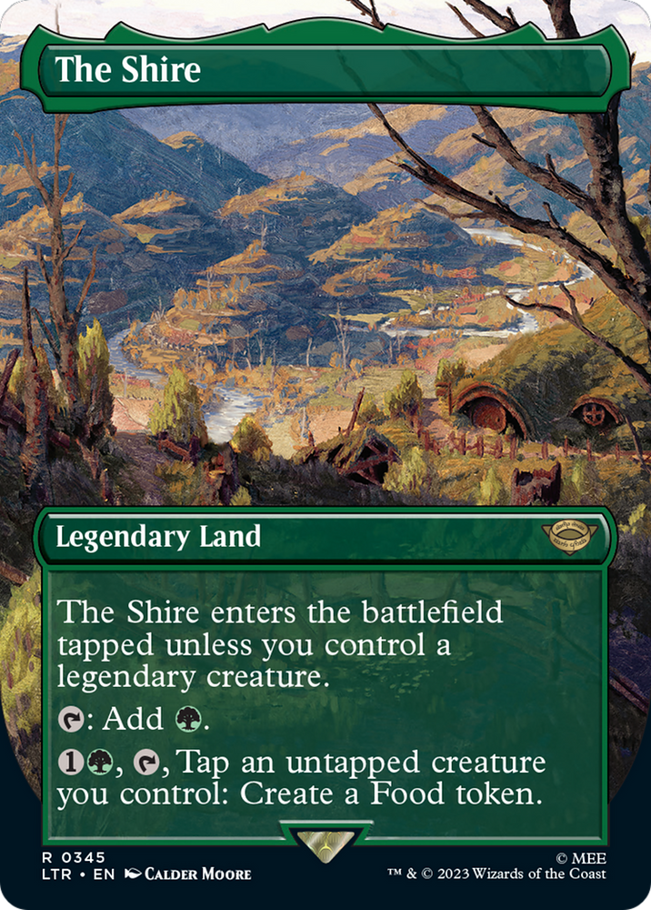 The Shire (Borderless Alternate Art) [The Lord of the Rings: Tales of Middle-Earth] - PokeCharles PokeStore