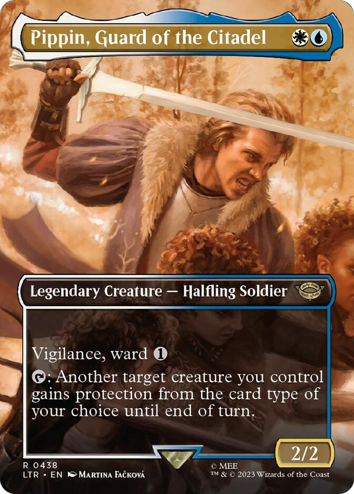 Pippin, Guard of the Citadel (Borderless Alternate Art) [The Lord of the Rings: Tales of Middle-Earth] - PokeCharles PokeStore