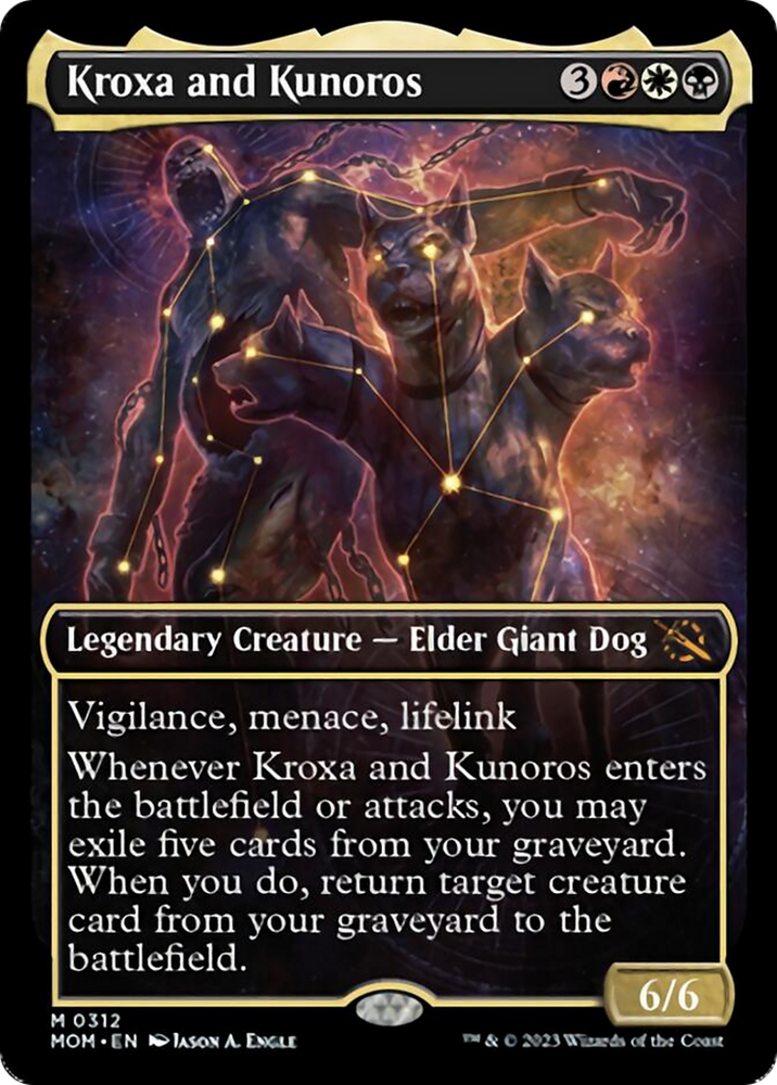 Kroxa and Kunoros (Showcase Planar Booster Fun) [March of the Machine] - PokeCharles PokeStore