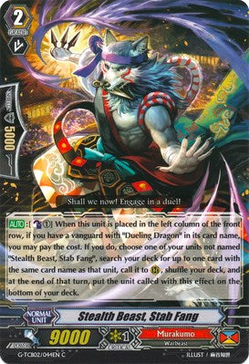 Stealth Beast, Stab Fang (G-TCB02/044EN) [The GENIUS STRATEGY] - PokeCharles PokeStore