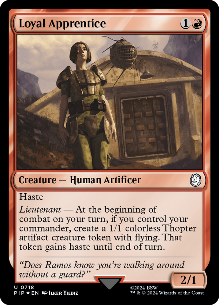 Loyal Apprentice (Surge Foil) [Fallout] - PokeCharles PokeStore