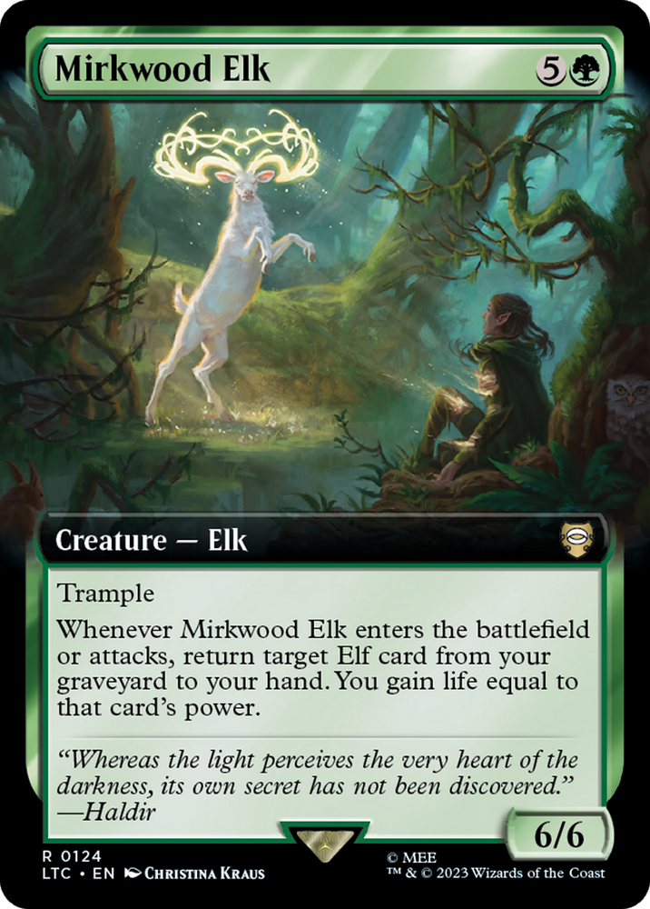 Mirkwood Elk (Extended Art) [The Lord of the Rings: Tales of Middle-Earth Commander] - PokeCharles PokeStore