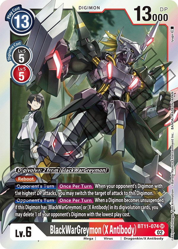 BlackWarGreymon (X Antibody) [BT11-074] [Dimensional Phase] - PokeCharles PokeStore