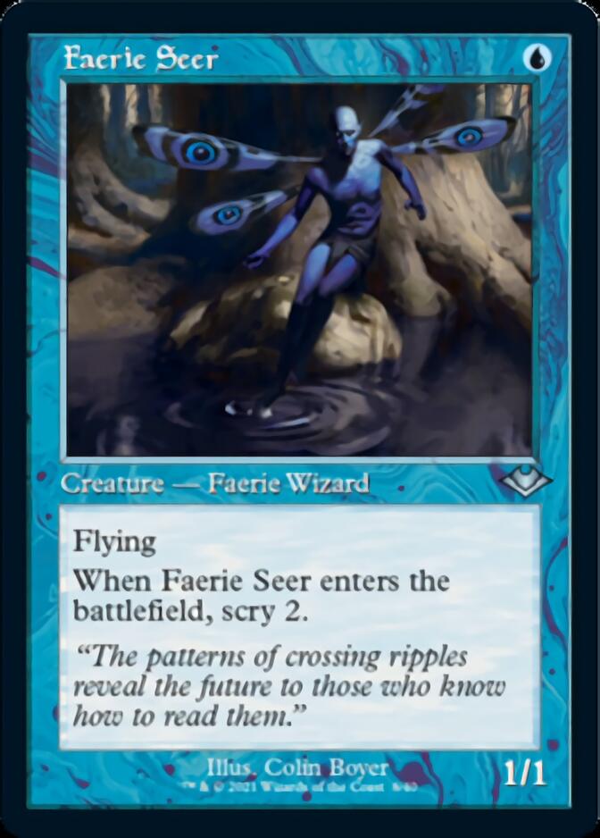 Faerie Seer (Retro Foil Etched) [Modern Horizons] - PokeCharles PokeStore