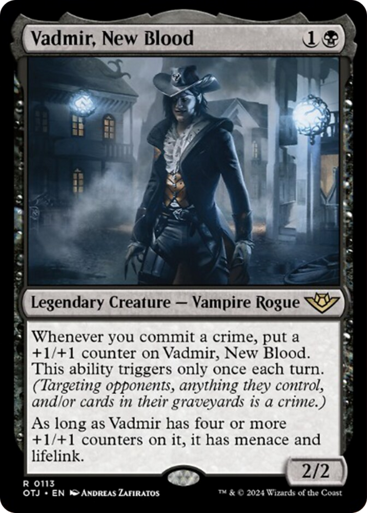 Vadmir, New Blood [Outlaws of Thunder Junction] - PokeCharles PokeStore