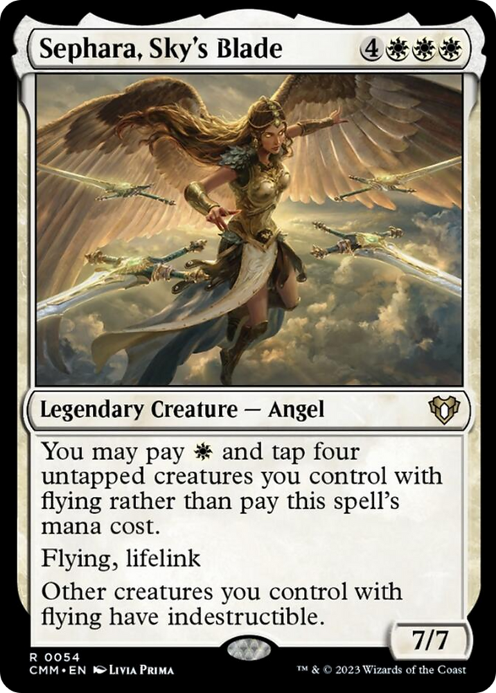 Sephara, Sky's Blade [Commander Masters] - PokeCharles PokeStore