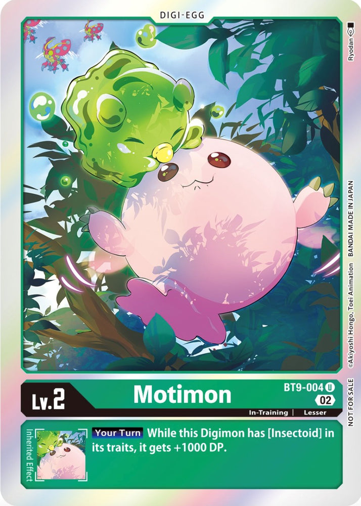 Motimon [BT9-004] (Official Tournament Pack Vol.8) [X Record Promos] - PokeCharles PokeStore