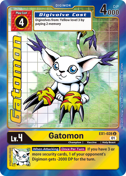 Gatomon [EX1-026] (Alternate Art) [Classic Collection] - PokeCharles PokeStore