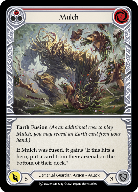 Mulch (Red) [U-ELE019] (Tales of Aria Unlimited)  Unlimited Normal - PokeCharles PokeStore