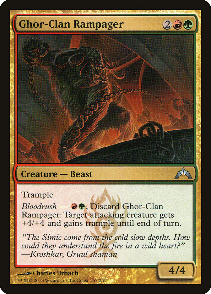 Ghor-Clan Rampager [Gatecrash] - PokeCharles PokeStore