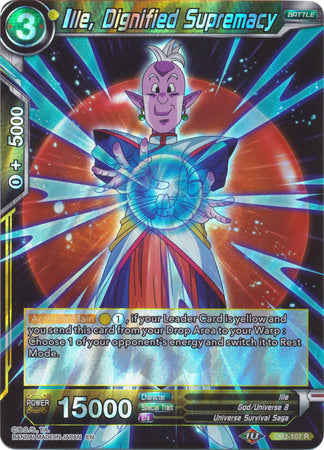 Ille, Dignified Supremacy (DB2-107) [Divine Multiverse] - PokeCharles PokeStore