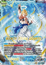 Son Goku & Vegeta // Miracle Strike Gogeta (Gold Stamped) (P-069) [Mythic Booster] - PokeCharles PokeStore