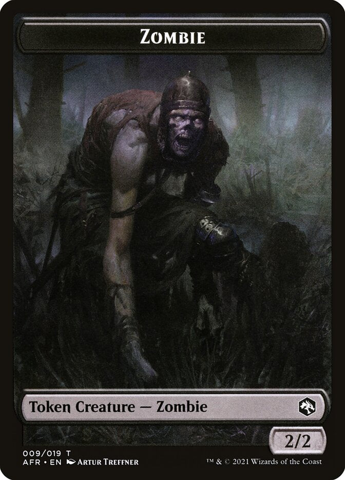 Devil // Zombie Double-Sided Token [Dungeons & Dragons: Adventures in the Forgotten Realms Tokens] - PokeCharles PokeStore