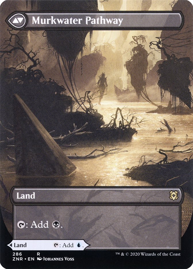 Clearwater Pathway // Murkwater Pathway (Borderless Alternate Art) [Zendikar Rising] - PokeCharles PokeStore