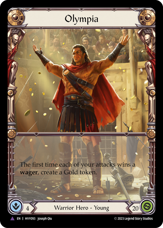 Olympia (Marvel) [HVY093] (Heavy Hitters)  Cold Foil - PokeCharles PokeStore