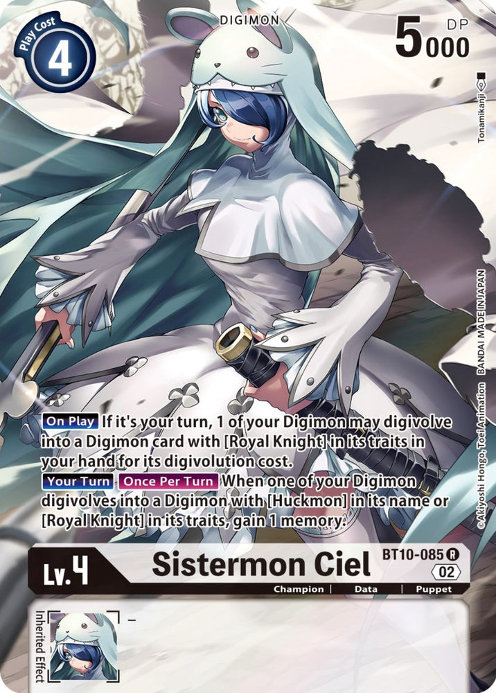 Sistermon Ciel [BT10-085] (Alternate Art) [Xros Encounter] - PokeCharles PokeStore