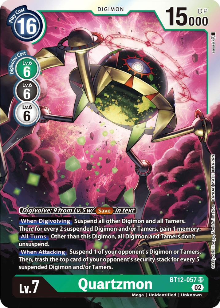 Quartzmon [BT12-057] [Across Time] - PokeCharles PokeStore