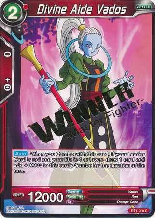 Divine Aide Vados (Winner Stamped) (BT1-010) [Tournament Promotion Cards] - PokeCharles PokeStore
