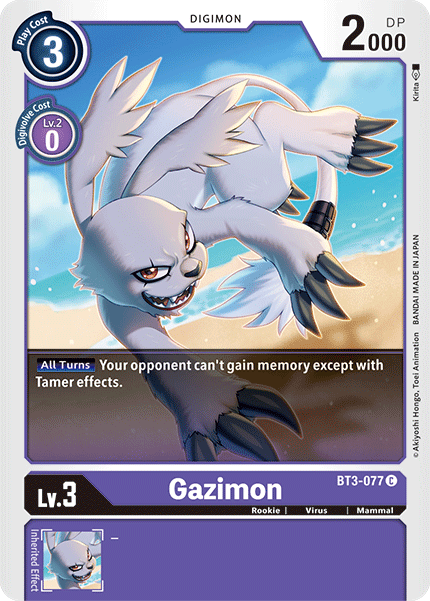 Gazimon [BT3-077] [Release Special Booster Ver.1.5] - PokeCharles PokeStore