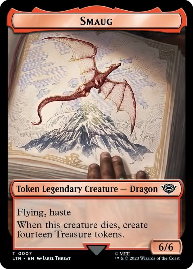Smaug Token [The Lord of the Rings: Tales of Middle-Earth Tokens] - PokeCharles PokeStore