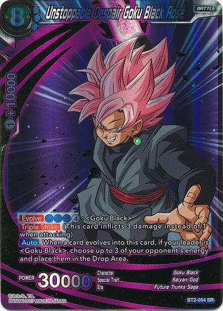 Unstoppable Despair Goku Black Rose (BT2-054) [Union Force] - PokeCharles PokeStore