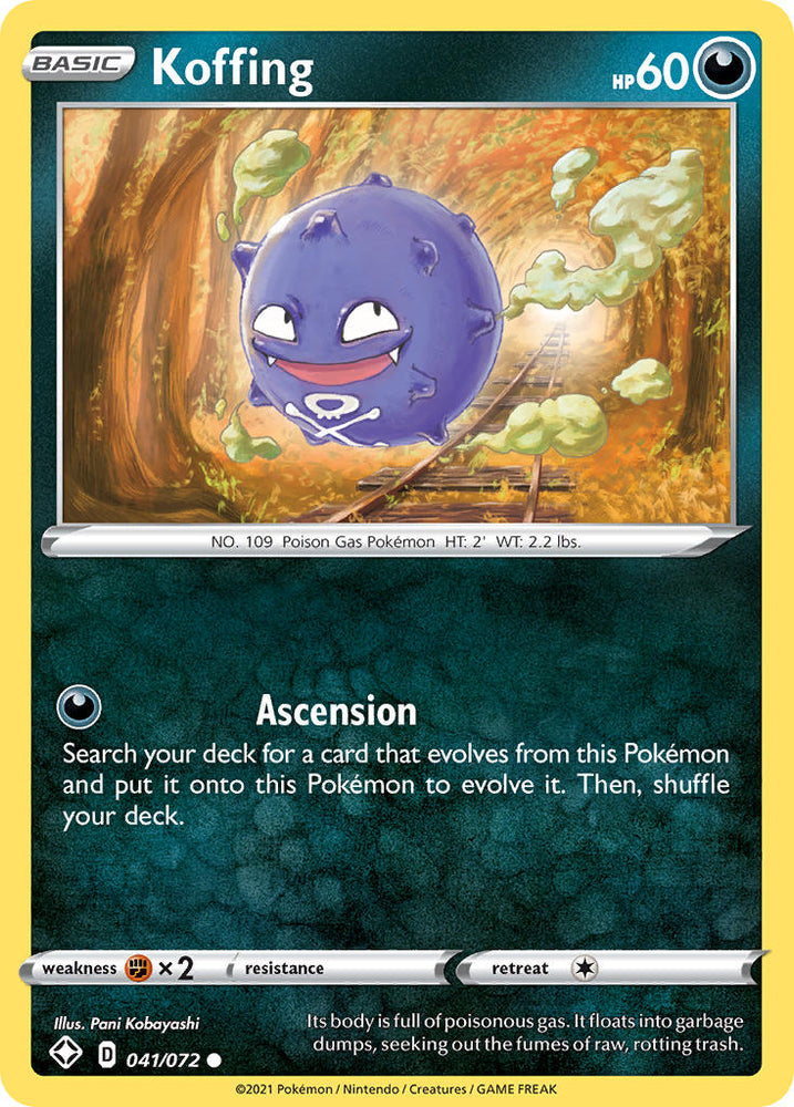 Koffing (041/072) [Sword & Shield: Shining Fates] - PokeCharles PokeStore