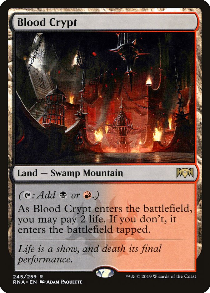 Blood Crypt [Ravnica Allegiance] - PokeCharles PokeStore