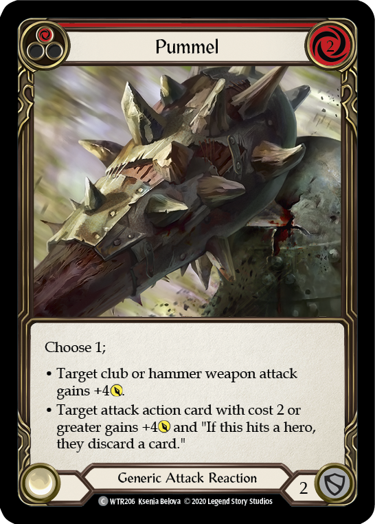 Pummel (Red) [U-WTR206] (Welcome to Rathe Unlimited)  Unlimited Normal - PokeCharles PokeStore