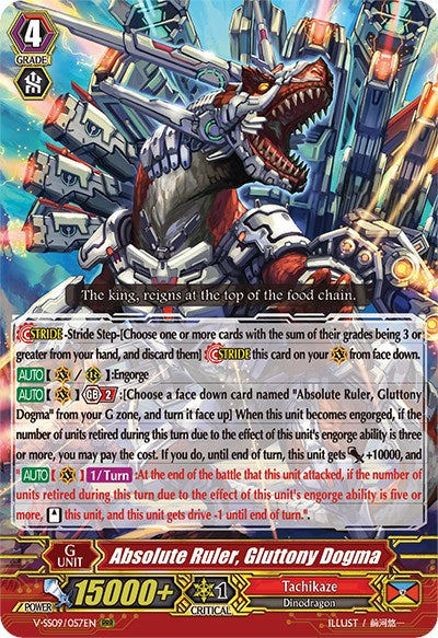 Absolute Ruler, Gluttony Dogma (V-SS09/057EN) [Revival Selection] - PokeCharles PokeStore