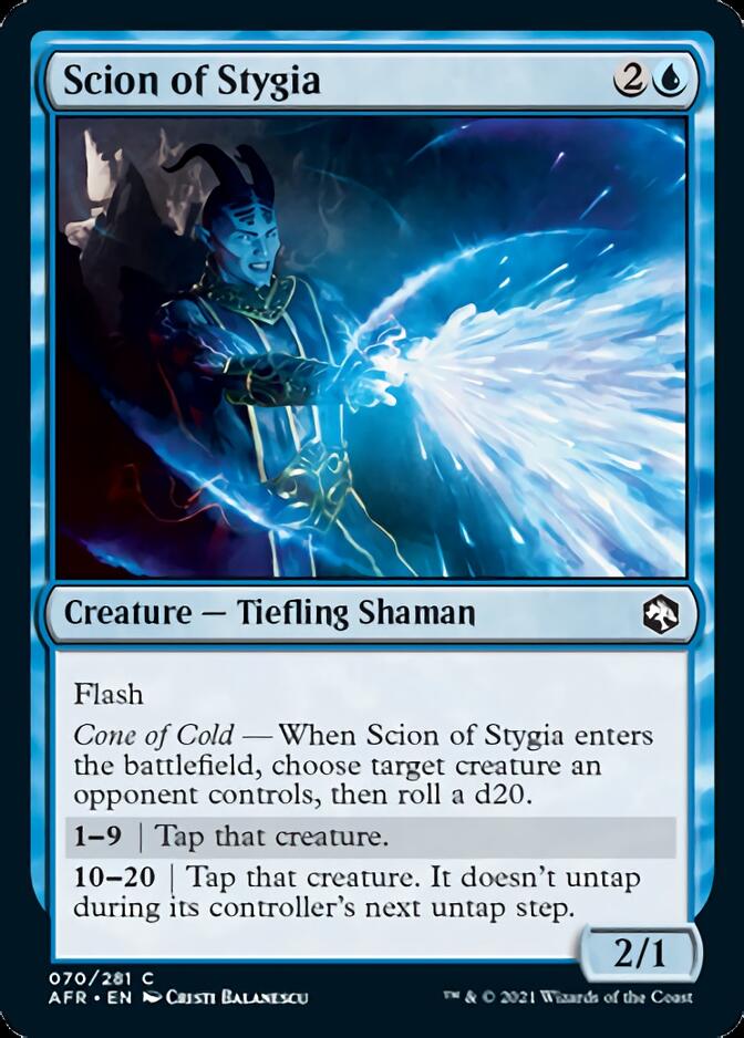 Scion of Stygia [Dungeons & Dragons: Adventures in the Forgotten Realms] - PokeCharles PokeStore
