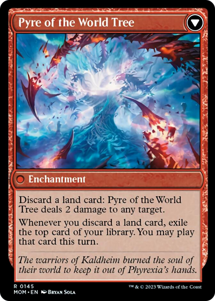 Invasion of Kaldheim // Pyre of the World Tree [March of the Machine] - PokeCharles PokeStore