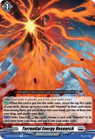 Torrential Energy Research (D-BT08/045EN) [Minerva Rising] - PokeCharles PokeStore