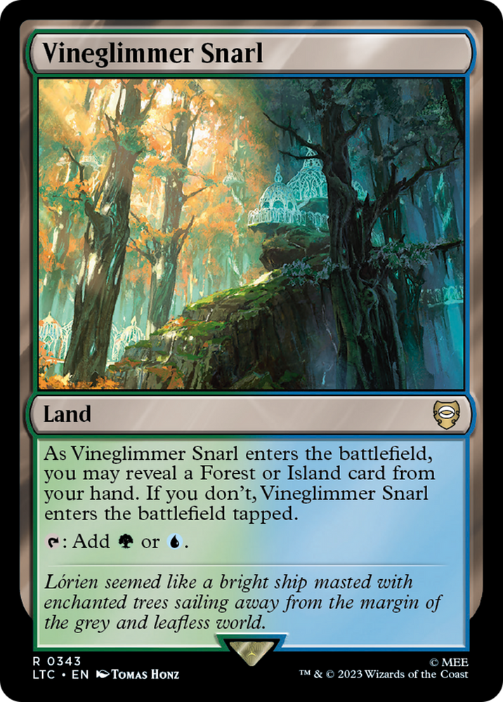 Vineglimmer Snarl [The Lord of the Rings: Tales of Middle-Earth Commander] - PokeCharles PokeStore