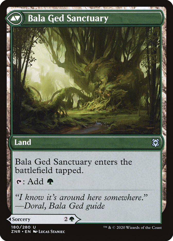 Bala Ged Recovery // Bala Ged Sanctuary [Zendikar Rising] - PokeCharles PokeStore