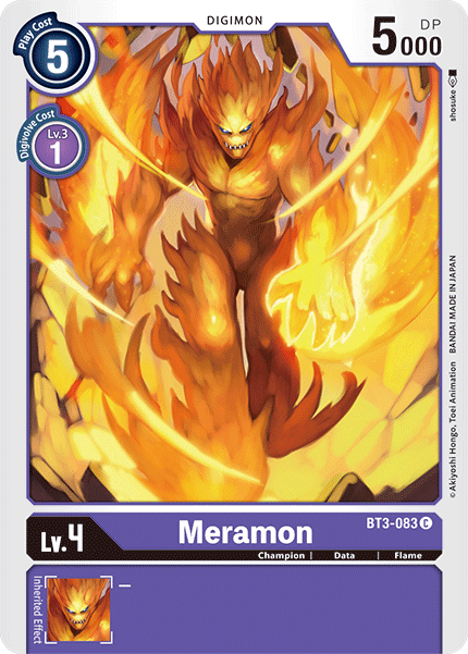 Meramon [BT3-083] [Release Special Booster Ver.1.5] - PokeCharles PokeStore