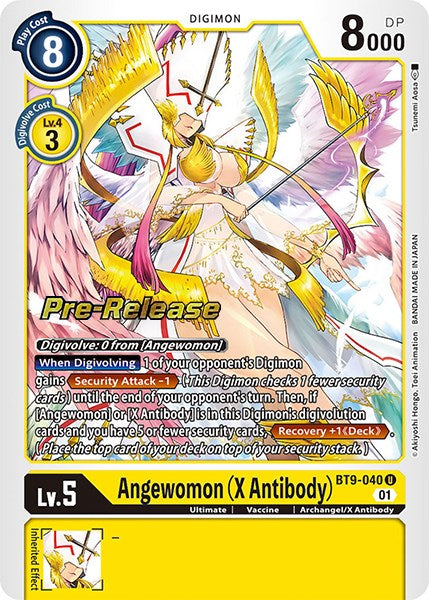 Angewomon (X Antibody) [BT9-040] [X Record Pre-Release Promos] - PokeCharles PokeStore