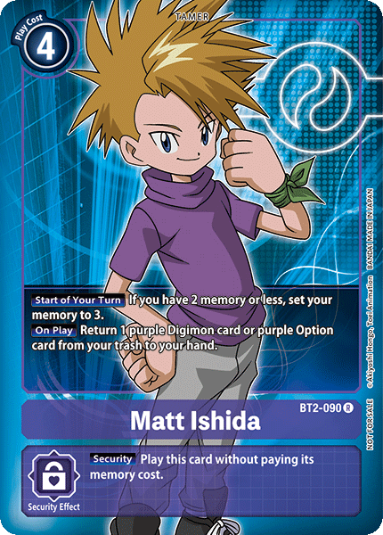 Matt Ishida [BT2-090] (Buy-A-Box Promo) [Release Special Booster Ver.1.0 Promos] - PokeCharles PokeStore