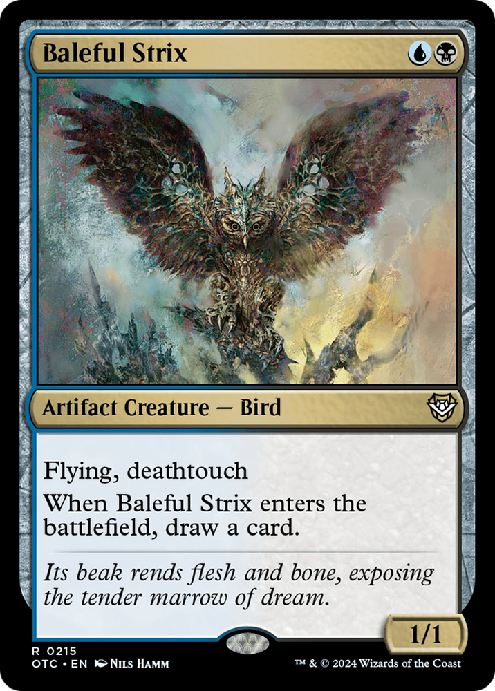 Baleful Strix [Outlaws of Thunder Junction Commander] - PokeCharles PokeStore