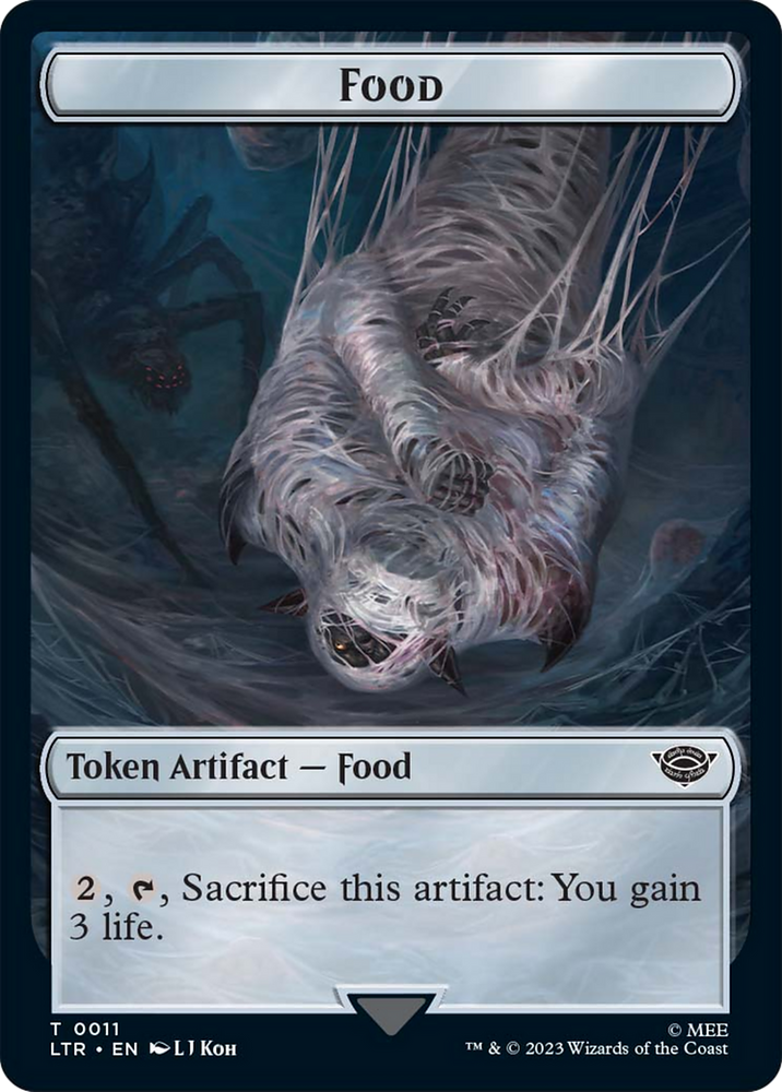 Food (11) // Treasure Double-Sided Token [The Lord of the Rings: Tales of Middle-Earth Tokens] - PokeCharles PokeStore