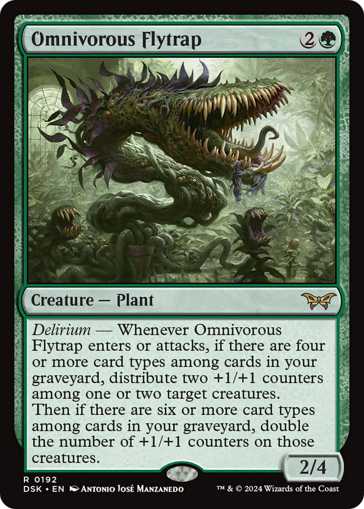 Omnivorous Flytrap [Duskmourn: House of Horror] - PokeCharles PokeStore