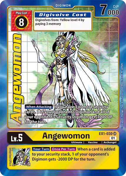 Angewomon [EX1-030] (Alternate Art) [Classic Collection] - PokeCharles PokeStore