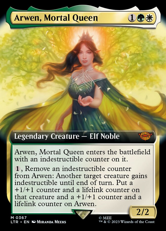 Arwen, Mortal Queen (Extended Art) [The Lord of the Rings: Tales of Middle-Earth] - PokeCharles PokeStore