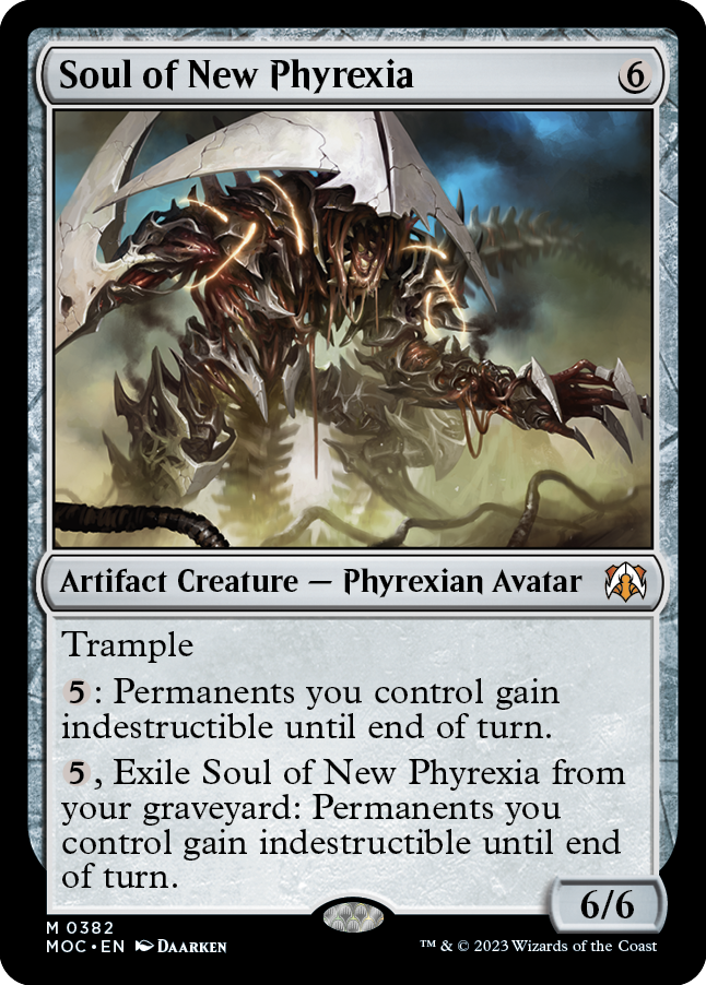 Soul of New Phyrexia [March of the Machine Commander] - PokeCharles PokeStore