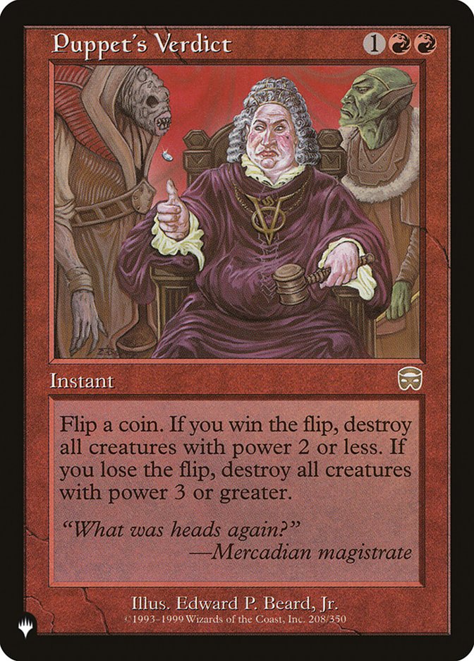 Puppet's Verdict [The List] - PokeCharles PokeStore